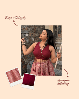 Kesariya Chaniya-Choli thumbnail 3